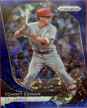 Tommy Edman [Blue Donut Circles Prizm] #213