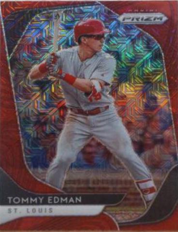 Tommy Edman [Red Mojo Prizm] #213