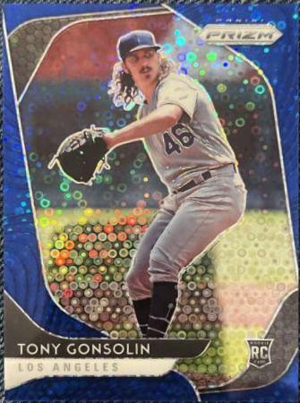 Tony Gonsolin [Blue Donut Circles Prizm] #27