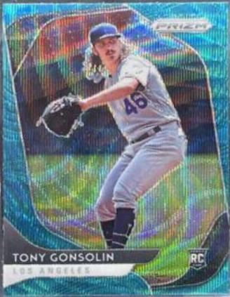 Tony Gonsolin [Blue Wave Prizm] #27