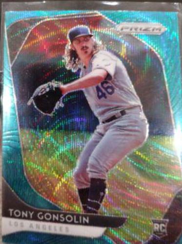 Tony Gonsolin [Teal Wave Prizm] #27