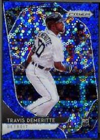 Travis Demeritte [Blue Donut Circles Prizm] #114