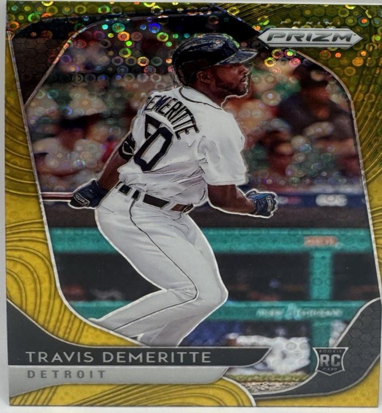 Travis Demeritte [Gold Donut Circles Prizm] #114