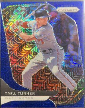 Trea Turner [Blue Mojo Prizm] #148