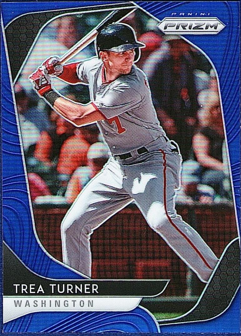 Trea Turner [Blue Prizm] #148
