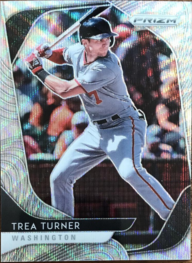 Trea Turner [Blue Wave Prizm] #148