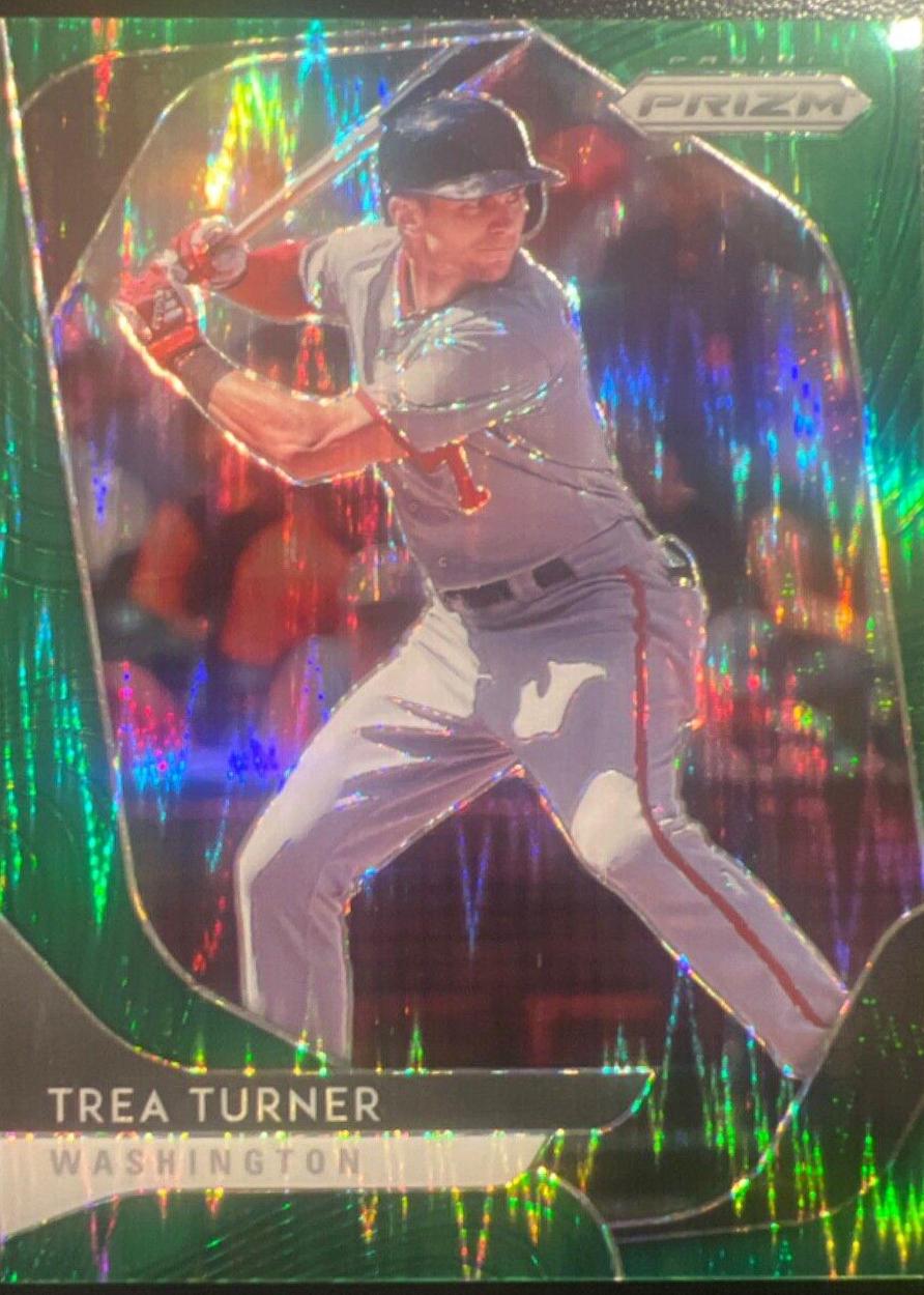 Trea Turner [Forest Green Prizm] #148