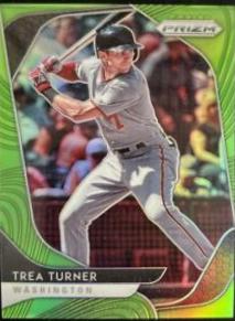 Trea Turner [Lime Green Prizm] #148