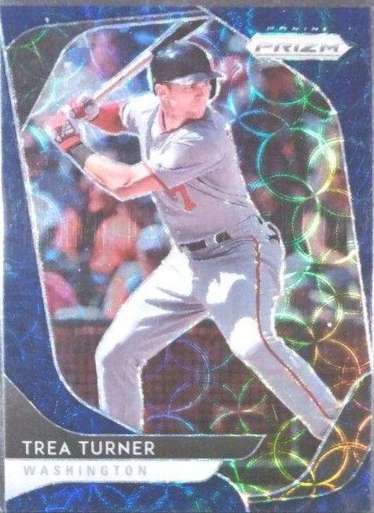 Trea Turner [Navy Blue Kaleidoscope Prizm] #148