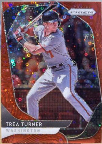 Trea Turner [Red Donut Circles Prizm] #148