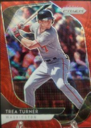 Trea Turner [Red Wave Prizm] #148