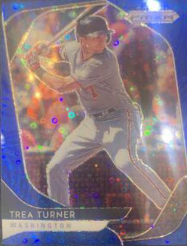 Trea Turner [White Sparkle Prizm] #148