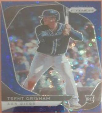 Trent Grisham [Blue Donut Circles Prizm] #80