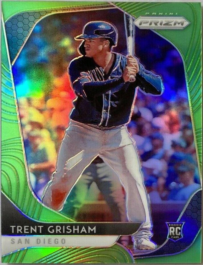 Trent Grisham [Lime Green Prizm] #80