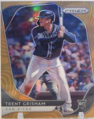 Trent Grisham [Neon Orange Prizm] #80