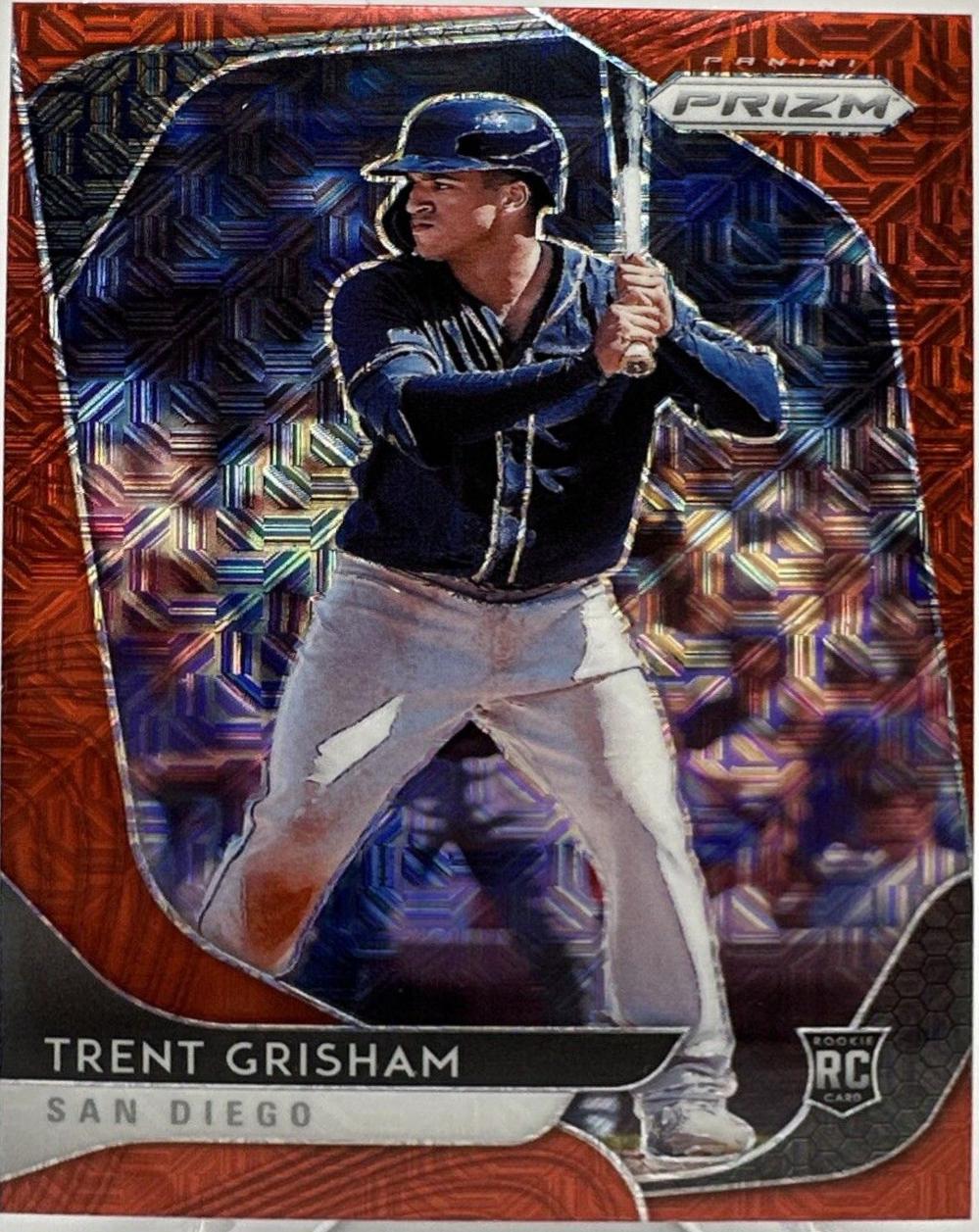 Trent Grisham [Red Mojo Prizm] #80