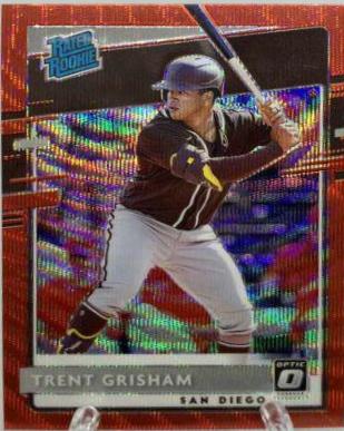 Trent Grisham [Red Wave Prizm] #80