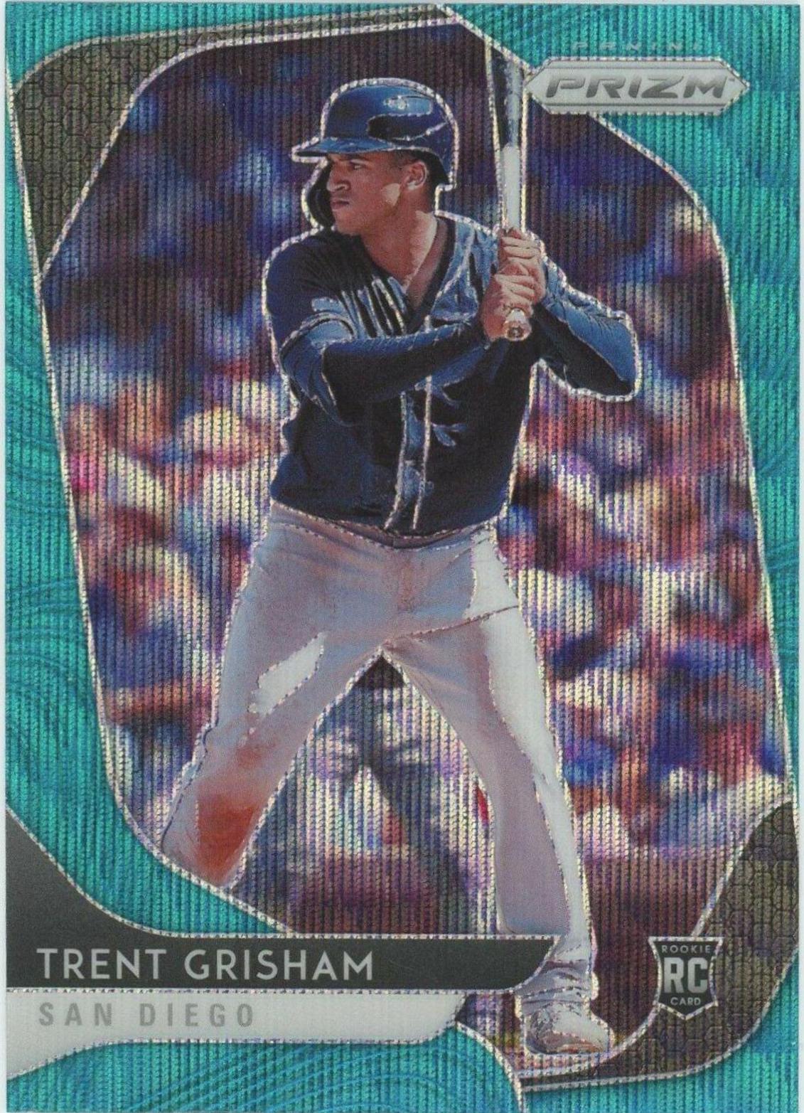 Trent Grisham [Teal Wave Prizm] #80