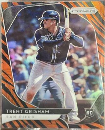 Trent Grisham [Tiger Stripe Prizm] #80