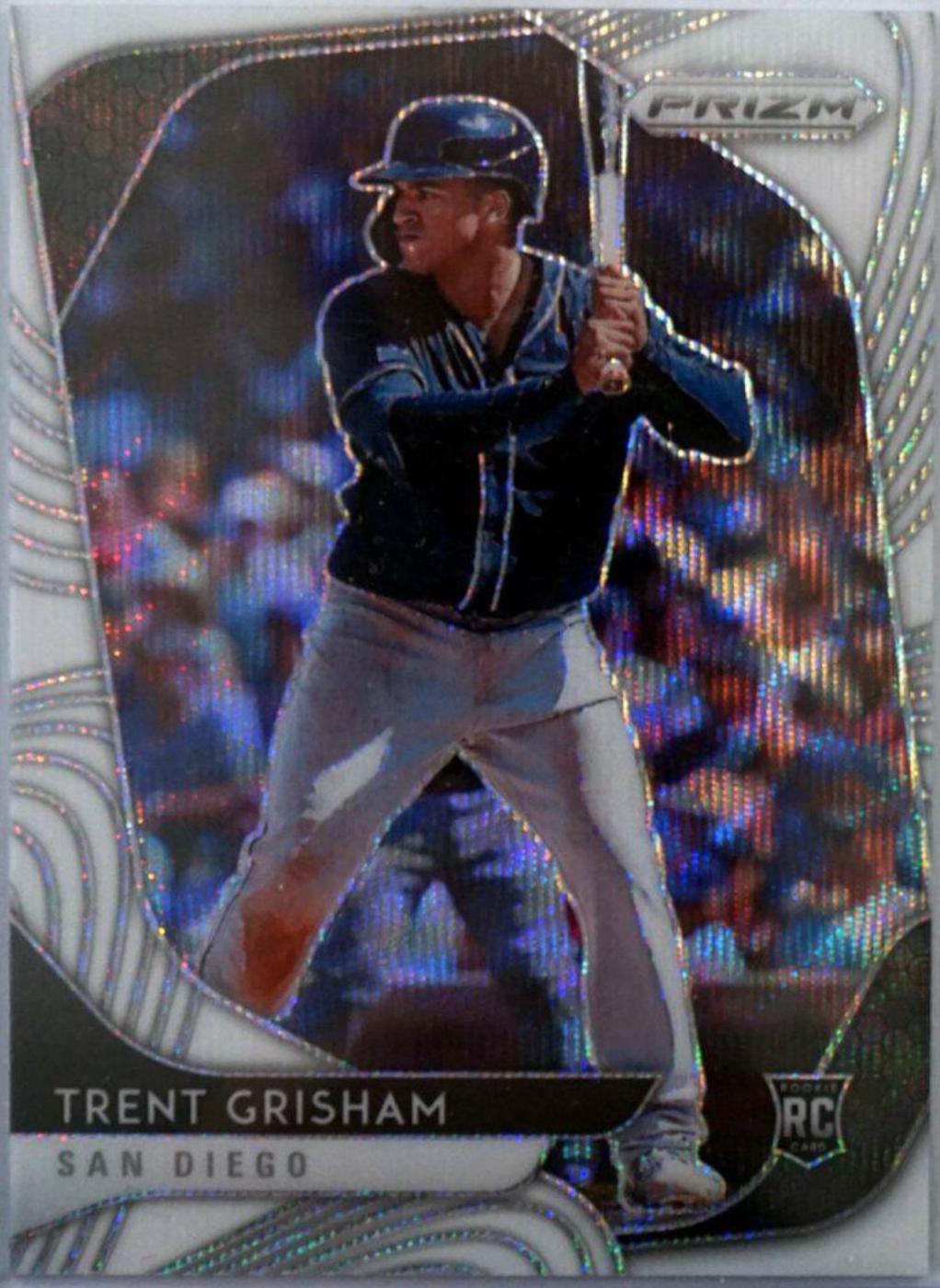 Trent Grisham [White Wave Prizm] #80