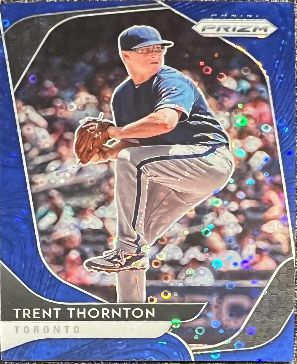 Trent Thornton [Blue Donut Circles Prizm] #135