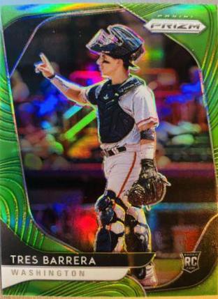 Tres Barrera [Lime Green Prizm] #206