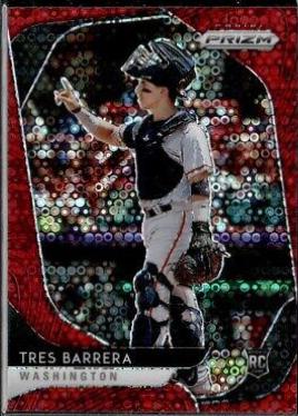 Tres Barrera [Red Donut Circles Prizm] #206