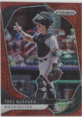 Tres Barrera [Red Mojo Prizm] #206