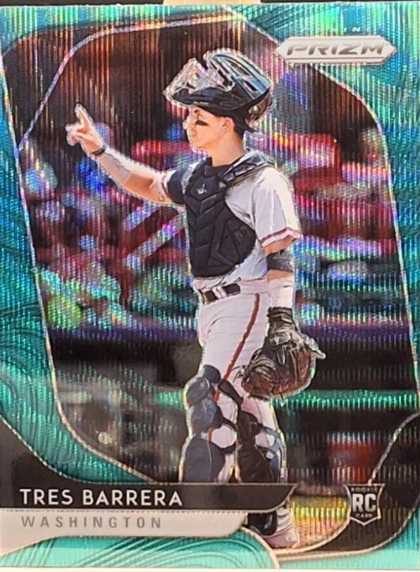 Tres Barrera [Teal Wave Prizm] #206