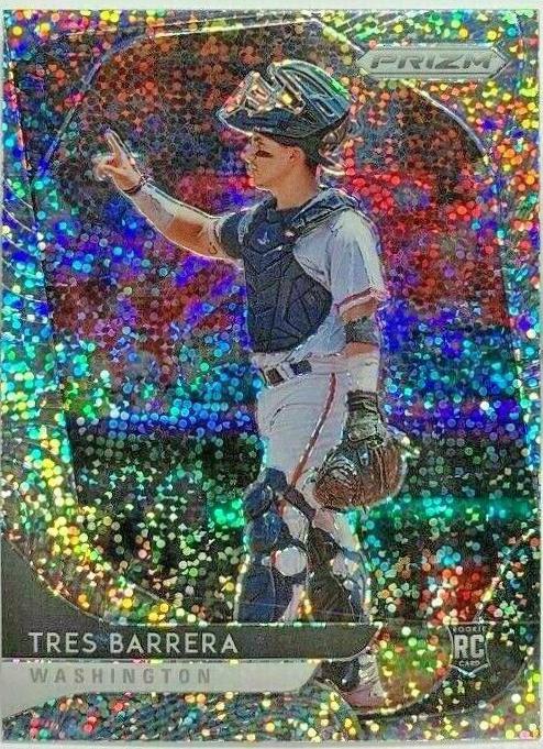 Tres Barrera [White Sparkle Prizm] #206
