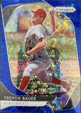 Trevor Bauer [Blue Donut Circles Prizm] #174