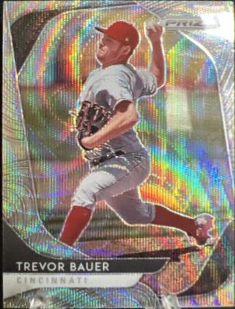 Trevor Bauer [Blue Wave Prizm] #174