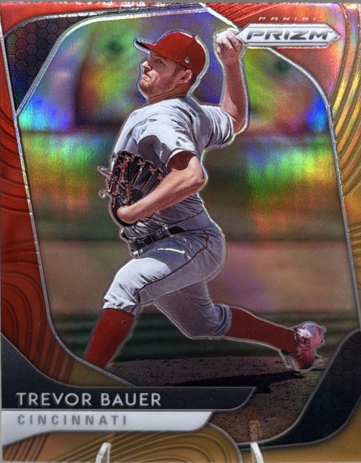 Trevor Bauer [Red Orange Prizm] #174