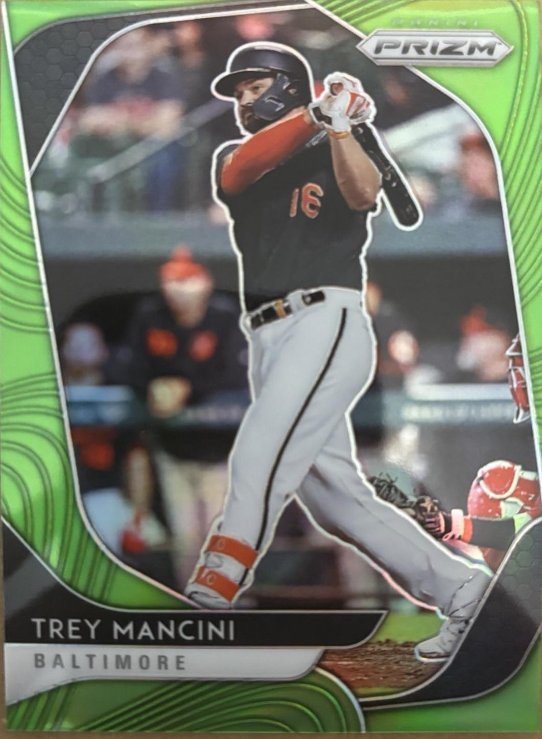 Trey Mancini [Lime Green Prizm] #249