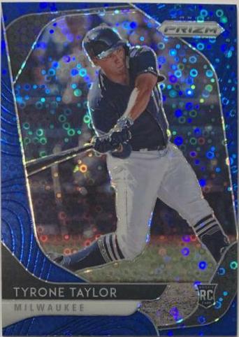 Tyrone Taylor [Blue Donut Circles Prizm] #69