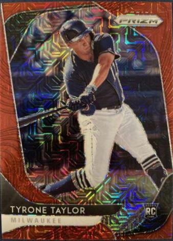 Tyrone Taylor [Red Mojo Prizm] #69