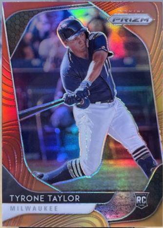 Tyrone Taylor [Red Orange Prizm] #69
