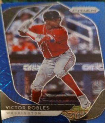Victor Robles [Blue Mojo Prizm] #182