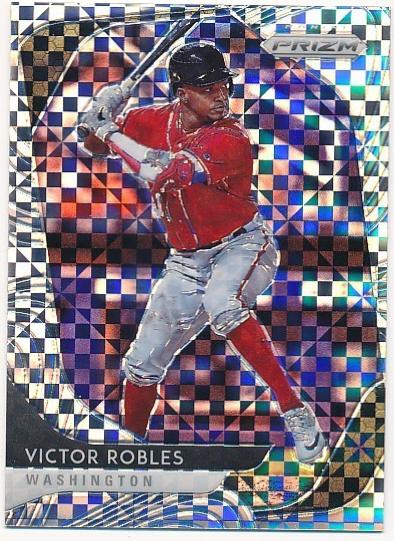 Victor Robles [Power Plaid Prizm] #182