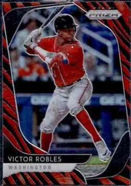 Victor Robles [Tiger Stripe Prizm] #182
