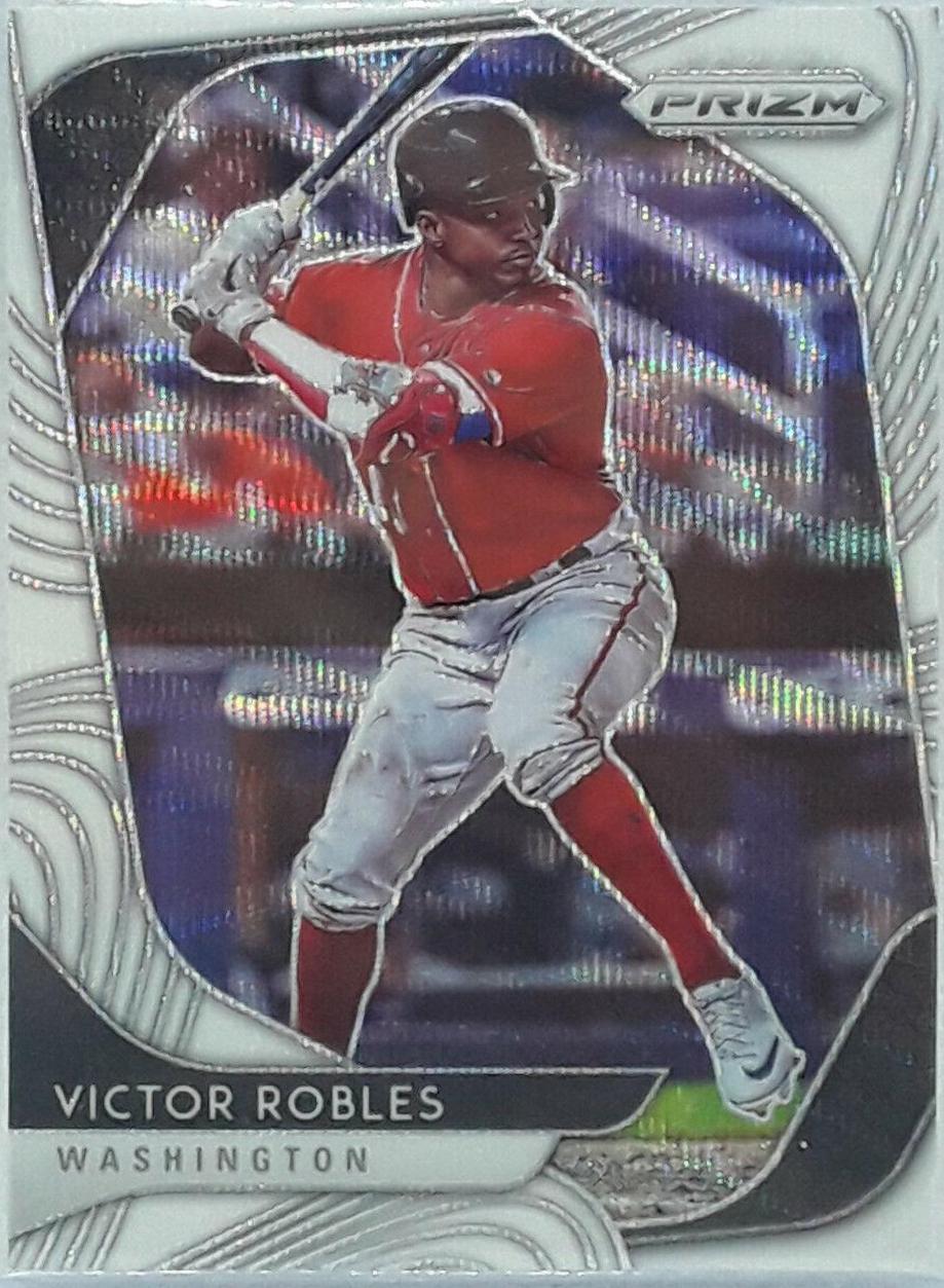 Victor Robles [White Wave Prizm] #182
