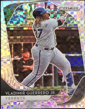 Vladimir Guerrero Jr. [Power Plaid Prizm] #165
