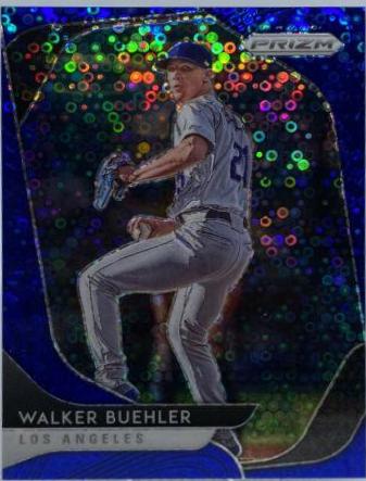Walker Buehler [Blue Donut Circles Prizm] #200
