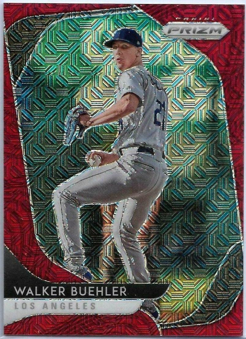 Walker Buehler [Red Mojo Prizm] #200