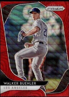Walker Buehler [Red Wave Prizm] #200