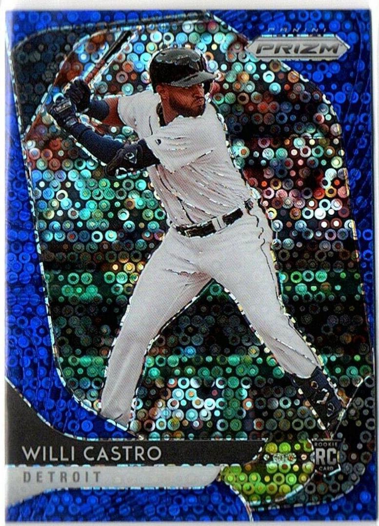 Willi Castro [Blue Donut Circles Prizm] #113