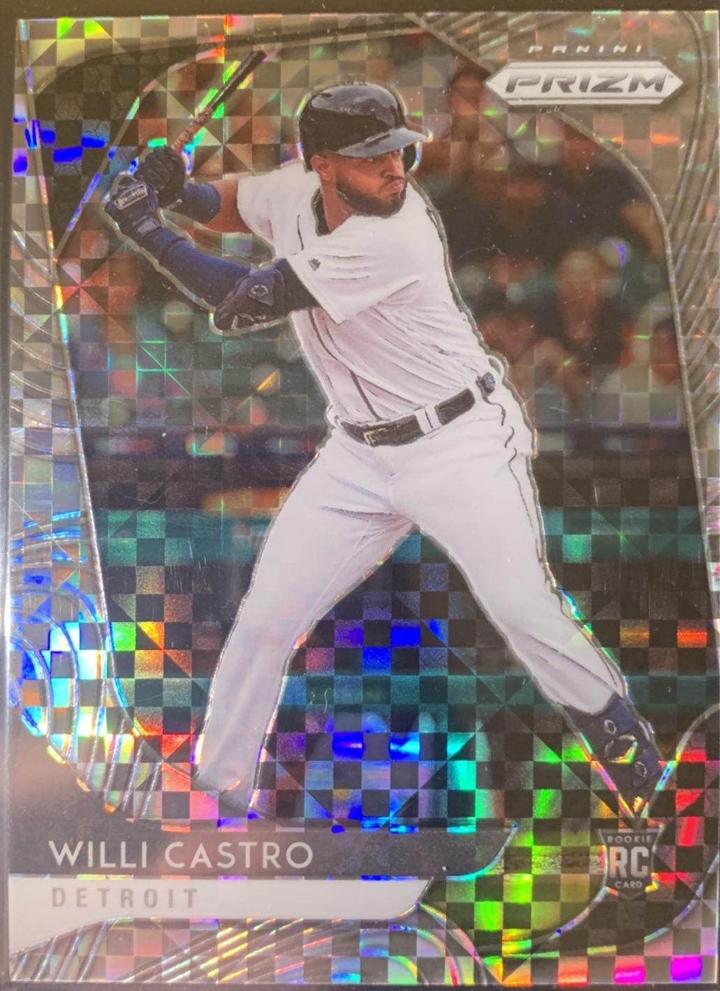 Willi Castro [Power Plaid Prizm] #113