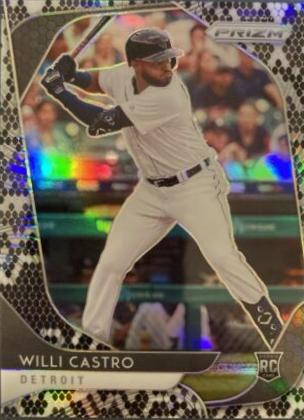 Willi Castro [Snake Skin Prizm] #113