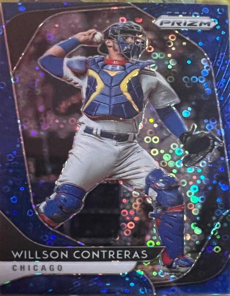 Willson Contreras [Blue Donut Circles Prizm] #238