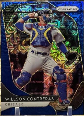 Willson Contreras [Blue Mojo Prizm] #238